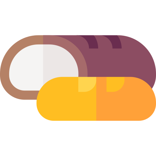 フランスパン Basic Straight Flat icon