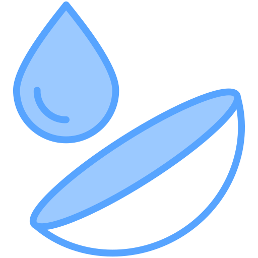 kontaktlinse Generic Blue icon