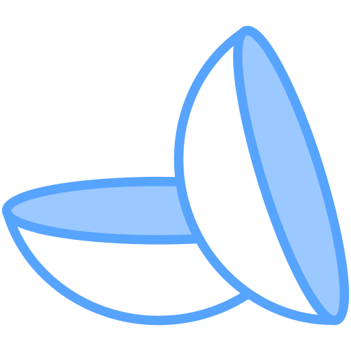 kontaktlinse Generic Blue icon