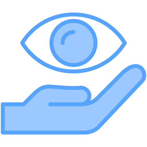 눈 보험 Generic Blue icon