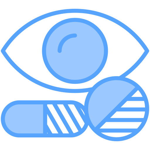 Eye pills Generic Blue icon