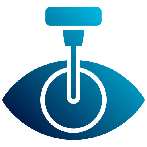 Eye test Generic Flat Gradient icon