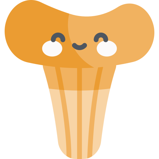 버섯 Kawaii Flat icon