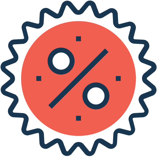 Discounts Generic Outline Color icon