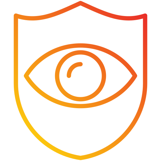 oog verzekering Generic Gradient icoon