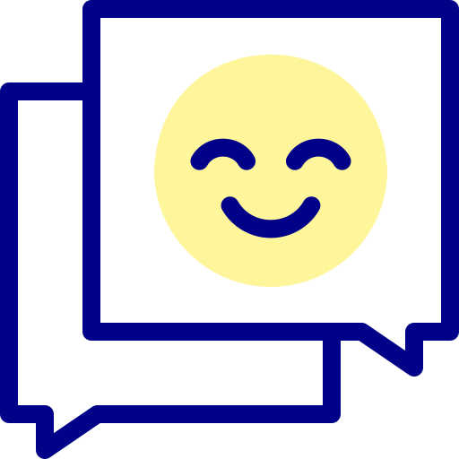 笑顔 Detailed Mixed Lineal color icon