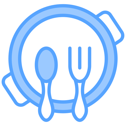Baby plate Generic Blue icon