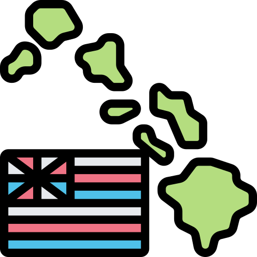 hawaii Meticulous Lineal Color icon