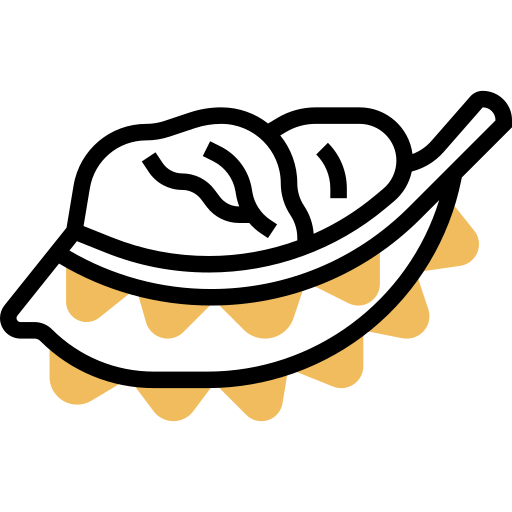 durian Meticulous Yellow shadow ikona