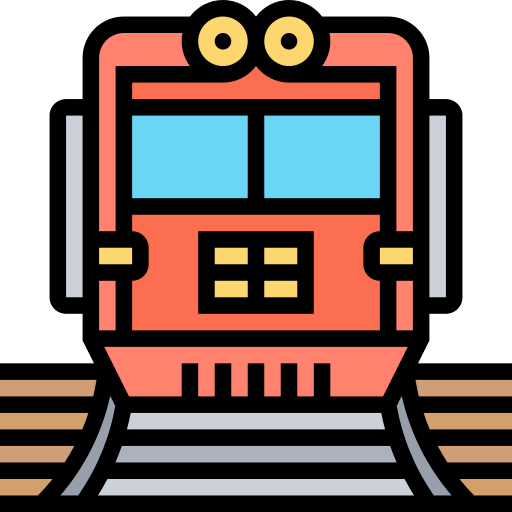 Railway Meticulous Lineal Color icon