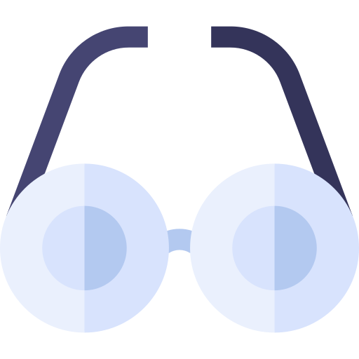 brille Basic Straight Flat icon