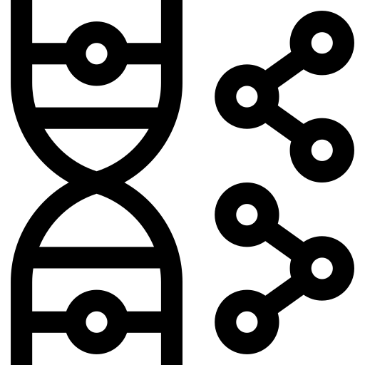 la biologie Basic Straight Lineal Icône