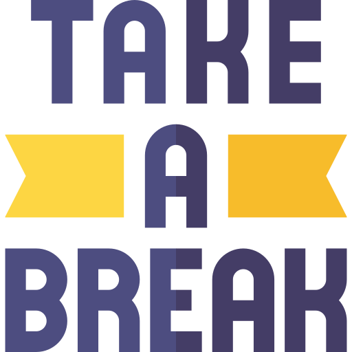 Take a break Basic Straight Flat icon