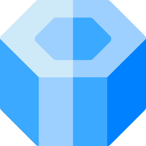 六角 Basic Rounded Flat icon