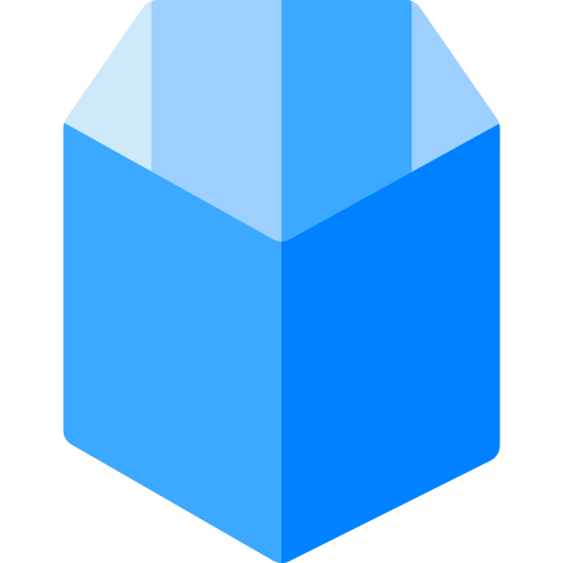 pentagon Basic Rounded Flat icon