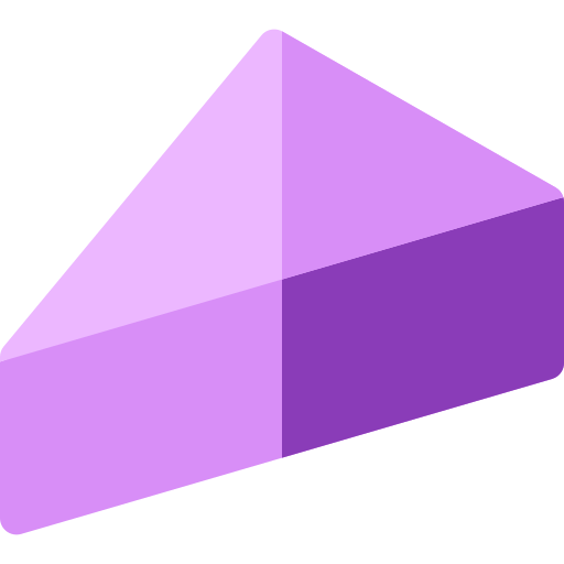 triangolare Basic Rounded Flat icona