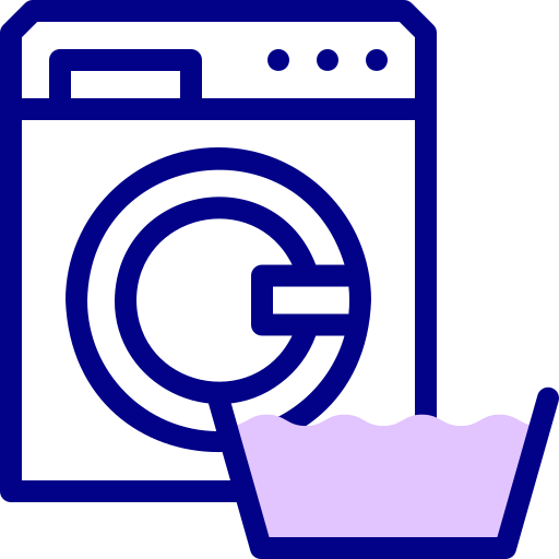 빨래 Detailed Mixed Lineal color icon