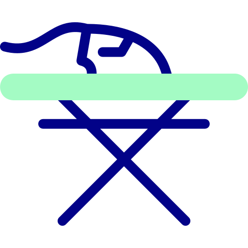 tabla de planchar Detailed Mixed Lineal color icono