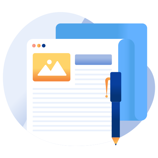 Content writing Generic Rounded Shapes icon