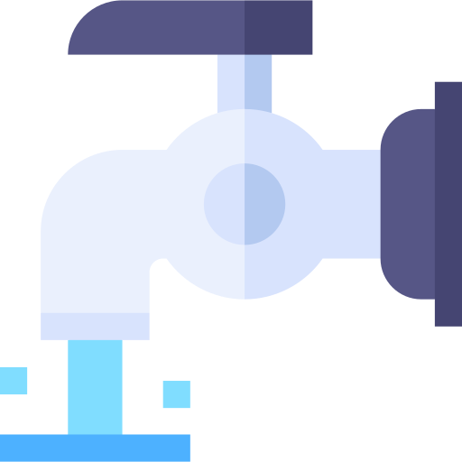 Водопроводная вода Basic Straight Flat иконка