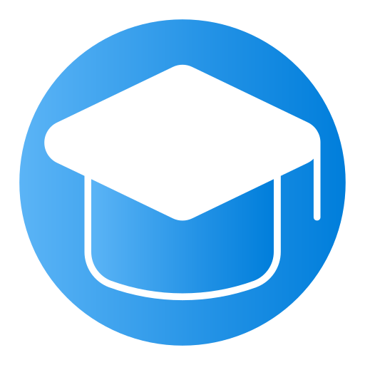 Graduation Generic Flat Gradient icon