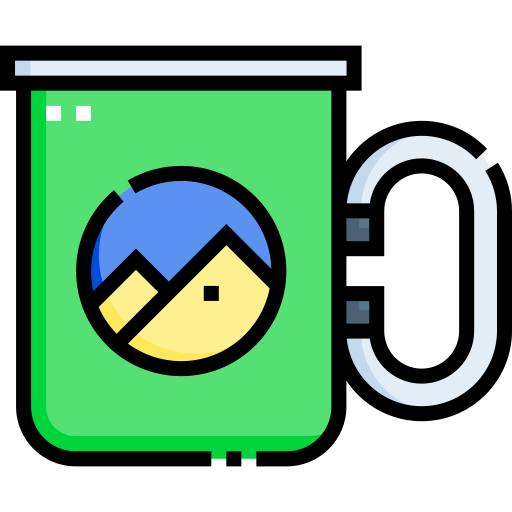 tasse Detailed Straight Lineal color icon