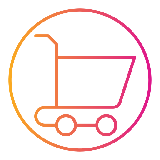 carrito de compras Generic Gradient icono