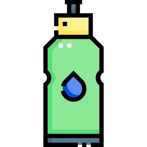 garrafa de agua Detailed Straight Lineal color Ícone