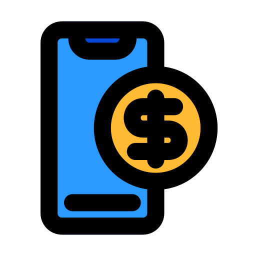 cyfrowe pieniądze Generic Outline Color ikona