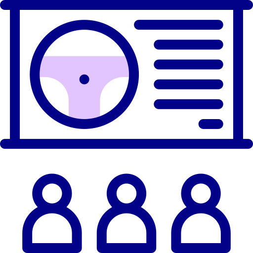 Training Detailed Mixed Lineal color icon