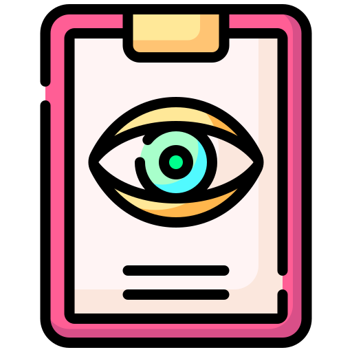 目の検査 Generic Outline Color icon