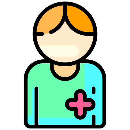 Медсестра-мужчина Generic Outline Color иконка