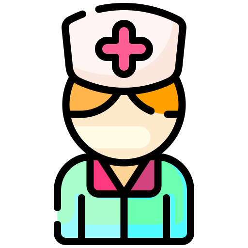 간호사 Generic Outline Color icon