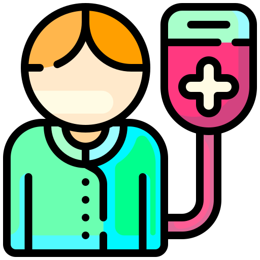 Patient Generic Outline Color icon
