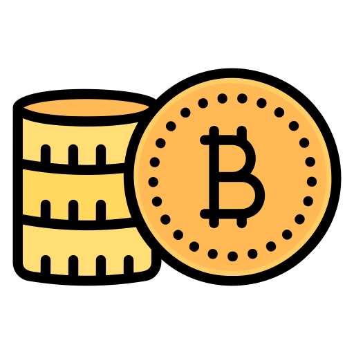 bitcoin Generic Outline Color Icône