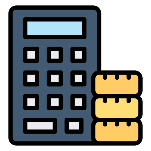 Calculator Generic Outline Color icon