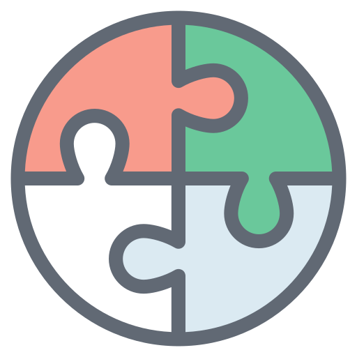 Jigsaw Generic Outline Color icon