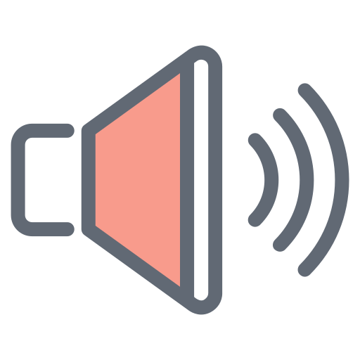 Volume Generic Outline Color icon