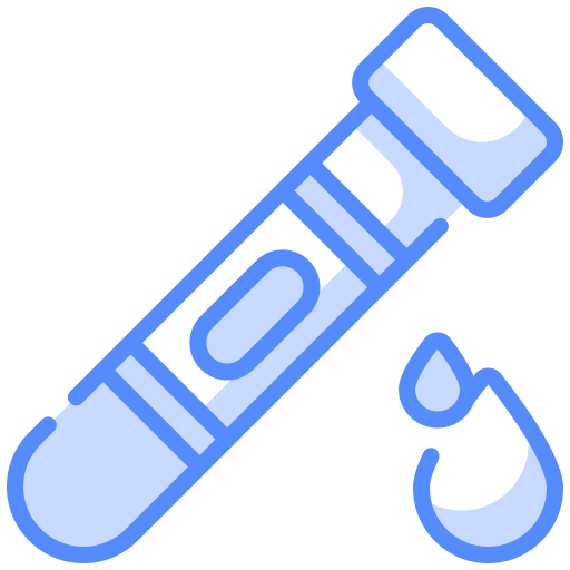 Blood test Generic Blue icon