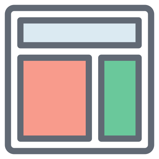 Dashboard Generic Outline Color icon