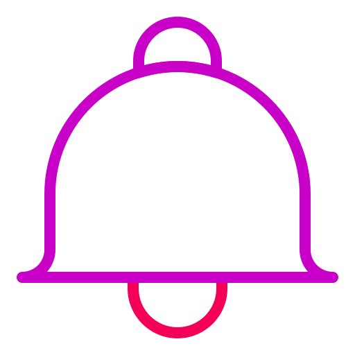 glocke Generic Outline Color icon