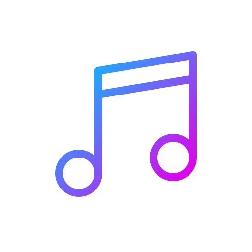 Music Generic Gradient icon