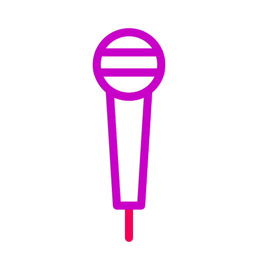 microfono Generic Outline Color icona