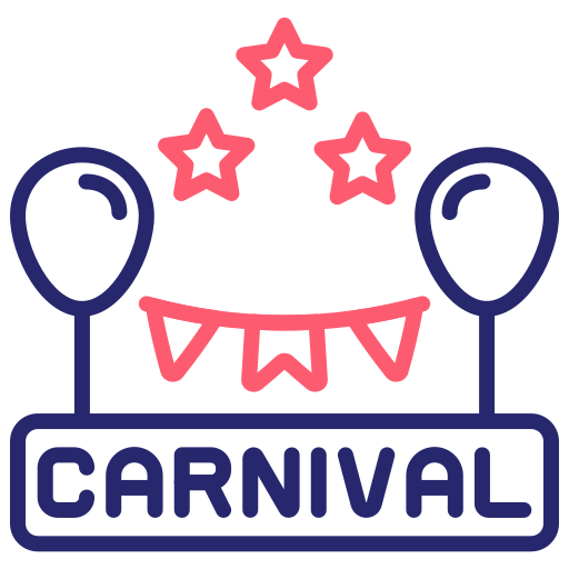 carnaval Generic Outline Color Ícone
