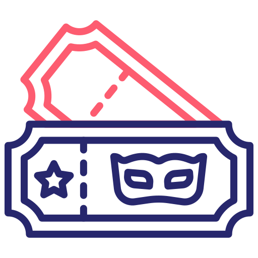 티켓 Generic Outline Color icon