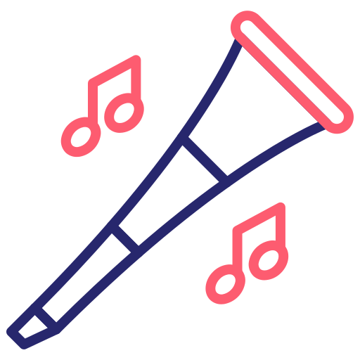 vuvuzela Generic Outline Color icon