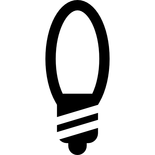 lampadina allo xeno Basic Rounded Filled icona
