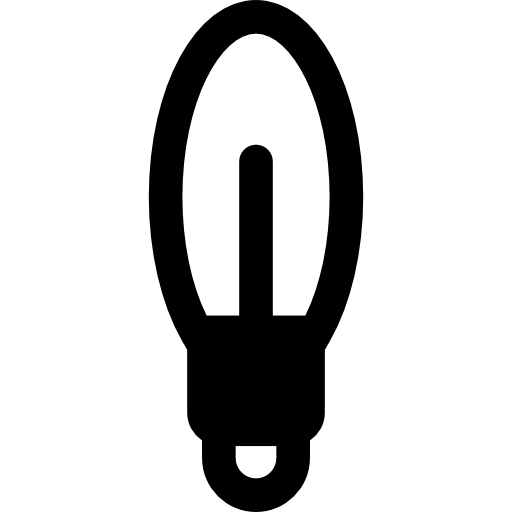 xenon-glühbirne Basic Rounded Filled icon