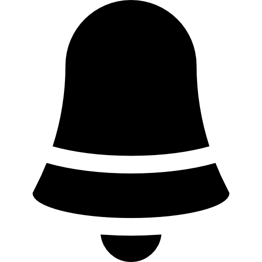 Bell Icon Silhouette  icon