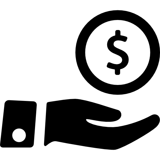 geld geben Basic Rounded Filled icon